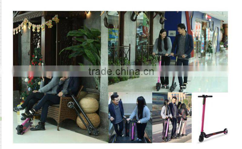 The 3rd Generation Foldable Carbon Fiber Electric light hoverboard With Seat