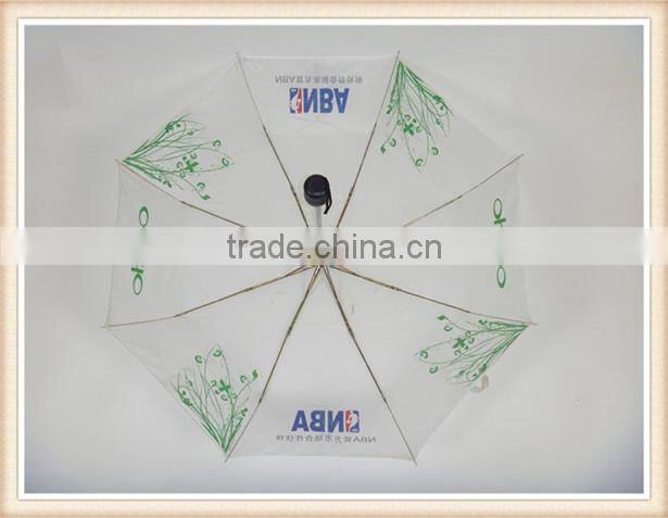 21'' folding promotional umbrella with company logo from China