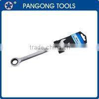 Universal adjustable 5pc Combintion Ratchet ring Wrench spanner set