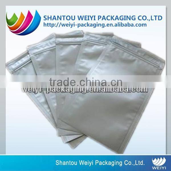 Custom anti-static transparent aluminum foil packaging bag for electronic component