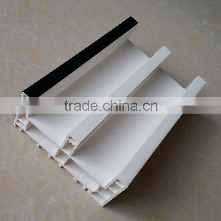 112mm Series pvc windows and doors profile 3 tracks 5 chambers quality pvc sliding window and door profile