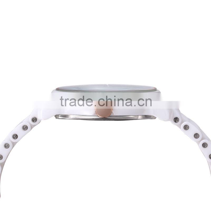 WEIQIN W3231 white ceramic watch