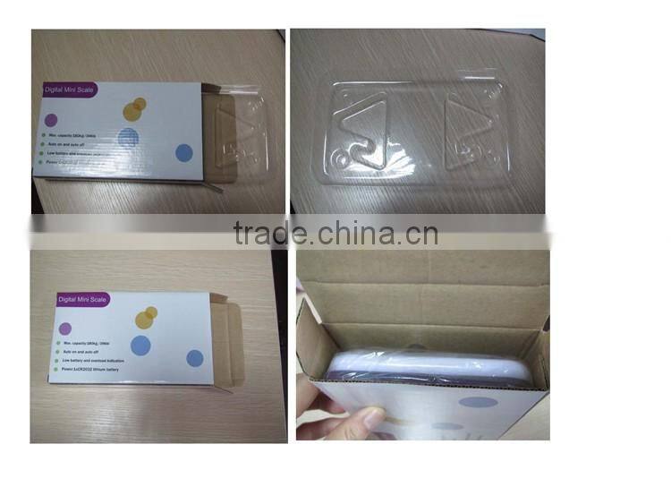 180KG/396 LB Precision mini bathroom body scale promotion mini scale VBS110B-05