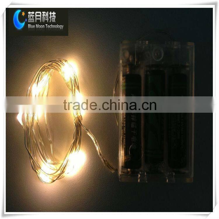 Mini CR2032 operated 50000h life time christmas candle bridge light