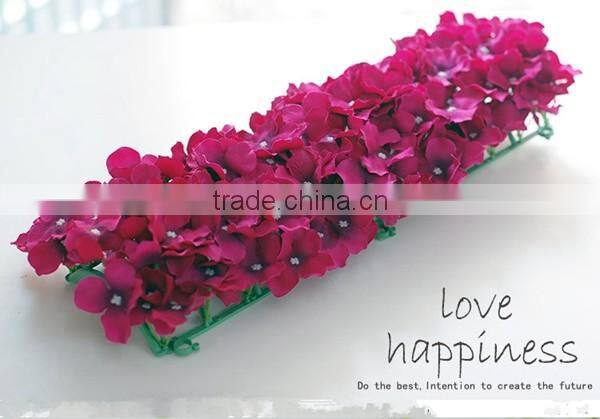 2016 wedding stage flower decoration artificial flower mats