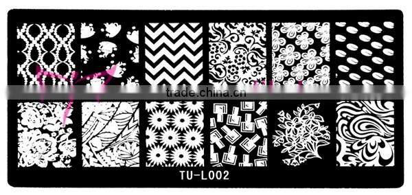 New TU-L series nail art stamping plate,China cheap price nail art stamping plate