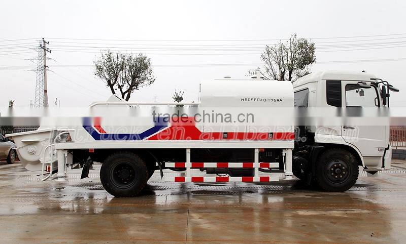 DongFeng truck mounted concrete pump truck for sale
