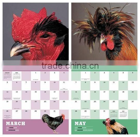 Extrordinary chickens double month printing islamic calendars