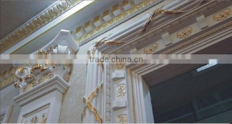 polyurethane decoration products/pu foam cornice for decoration