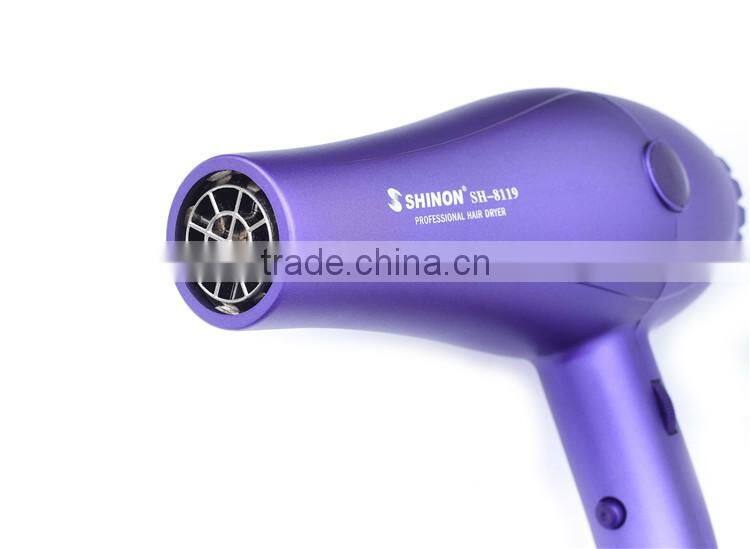SHINON pure color hair blower good quality low price hair dryers