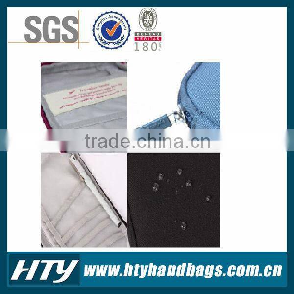 Various colors durable waterproof nylon passpart holder travel document