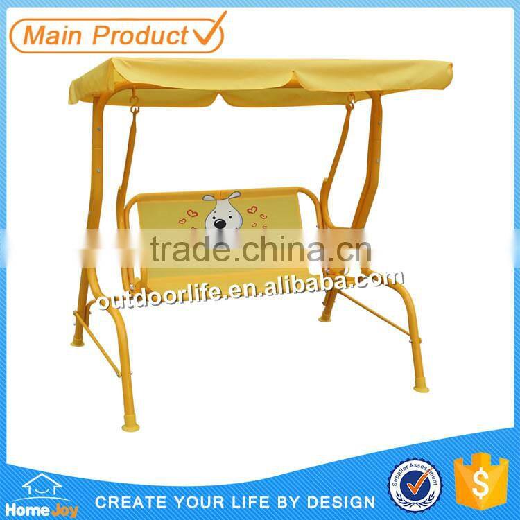 Cartoon animal children swing chair, kids patio swing chair, baby hanging swing