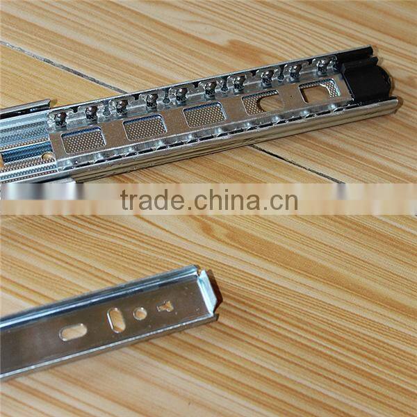 35MM 3 Folds Full Extension Side Mount Plastic Drawer Slides