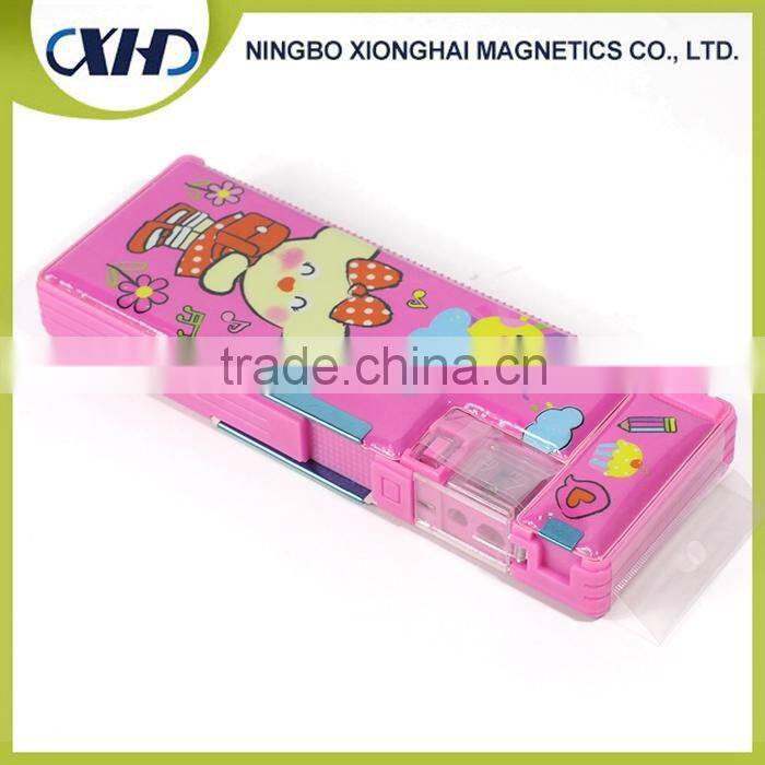 Big Size Cartoon Magnetic Pencil Case