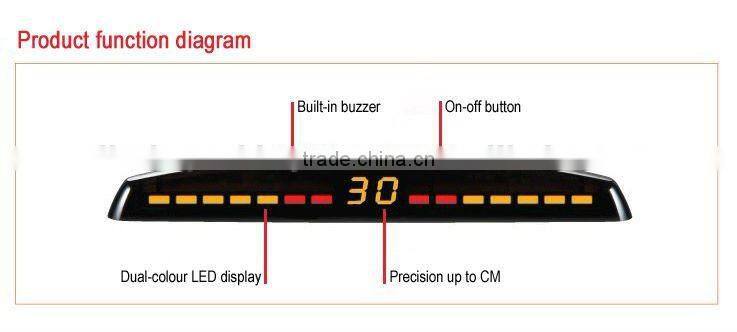 2013 With buzzer in professional auto parking sensor system