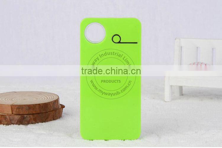 funny ultra thin polymer battery charger / mobile power bank charger for diy printing