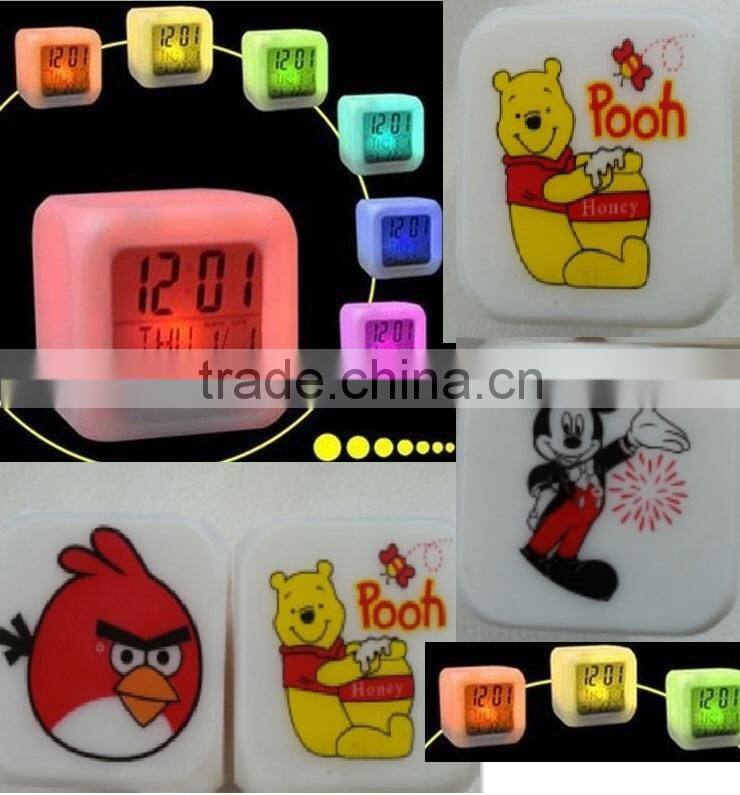 apple shape nature sound alarm clock