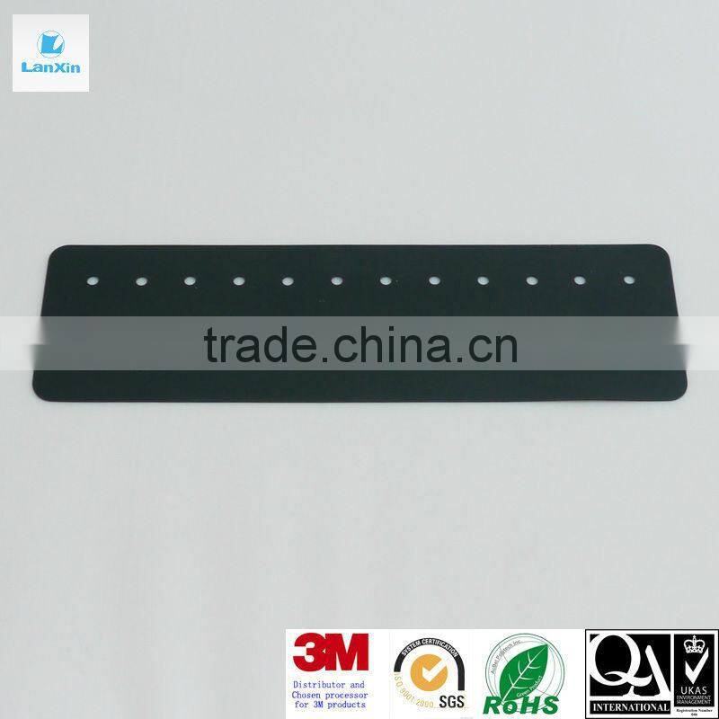 Silicon rubber sheet with hole punched out