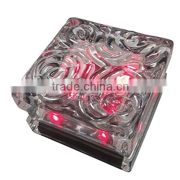 Super bright led ice light Crystal glass garden decoretive underground light