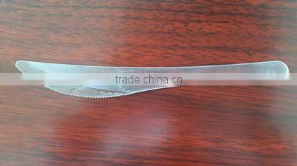 clear aviation disposable plastic knife