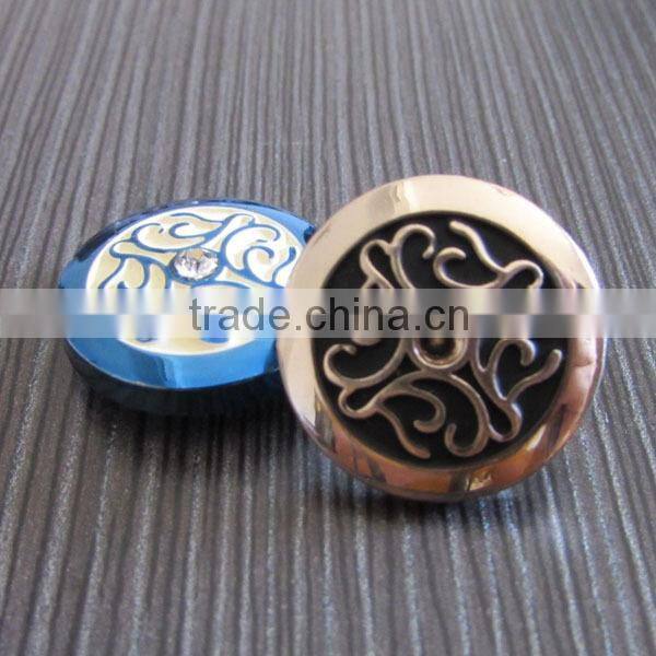 baroque style metal jeans button