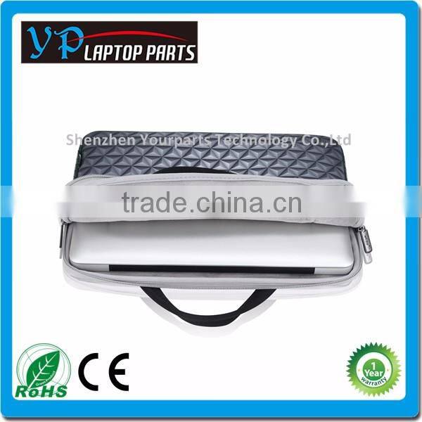 2016 new stylish colorful 15.6 inch Canvas Laptop Bag with handle and shoulder straps neoprene special laptop bag for macbook