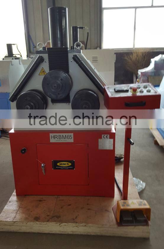 Profile tube 3 roller pipe bending machine/iron steel rolling machine made in china