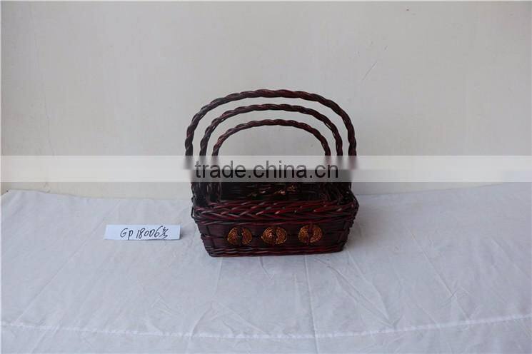 Wholesale wicker basket for home,gift baskets,wicker picnic basket