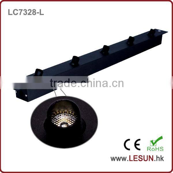 Recessed instal 5x1W 12V jewelry showcase led light LC7304DC-L