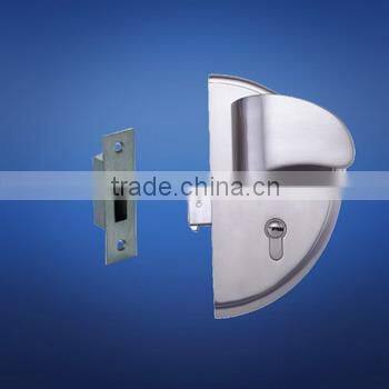 2013 new zinc alloy glass door lock to Middle East HS13003