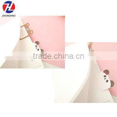 New arrive cute bear bird design personalized memo