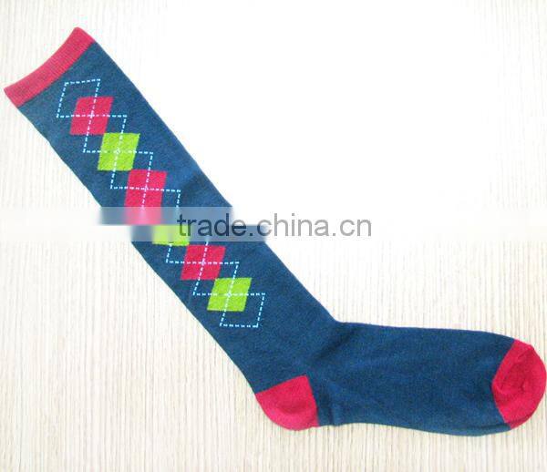 custom made argyle knee high socks school socks
