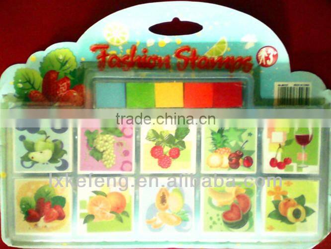 valentine self-inking stamp with handle