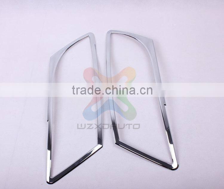 SET CHROME LH RH HEAD LAMP LIGHTS COVER HEAD LAMP COVER FOR Q5 CAR 2010-2012 2010 2012