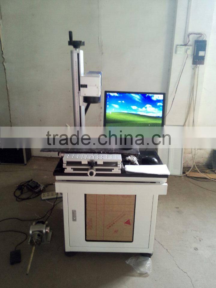 China 10w fiber laser marking machine ooi