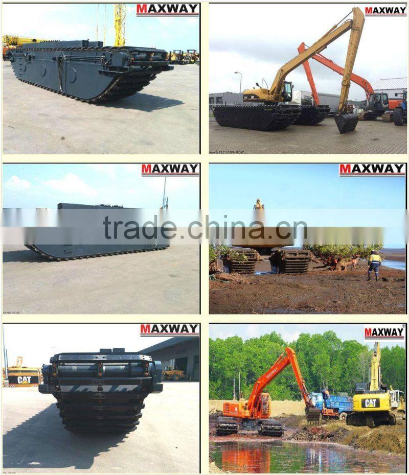 2015 HOT SALE ~ MAX300PU Floating Pontoon for Amphibious Excavator with CE , Suitable to 28 to 30Ton Excavators