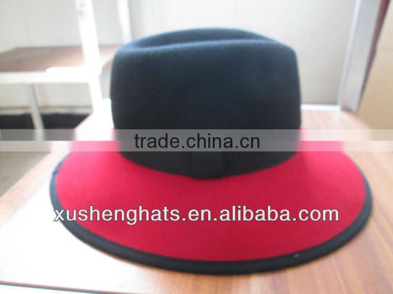 factory hot sale floppy hat with big brim for ladies