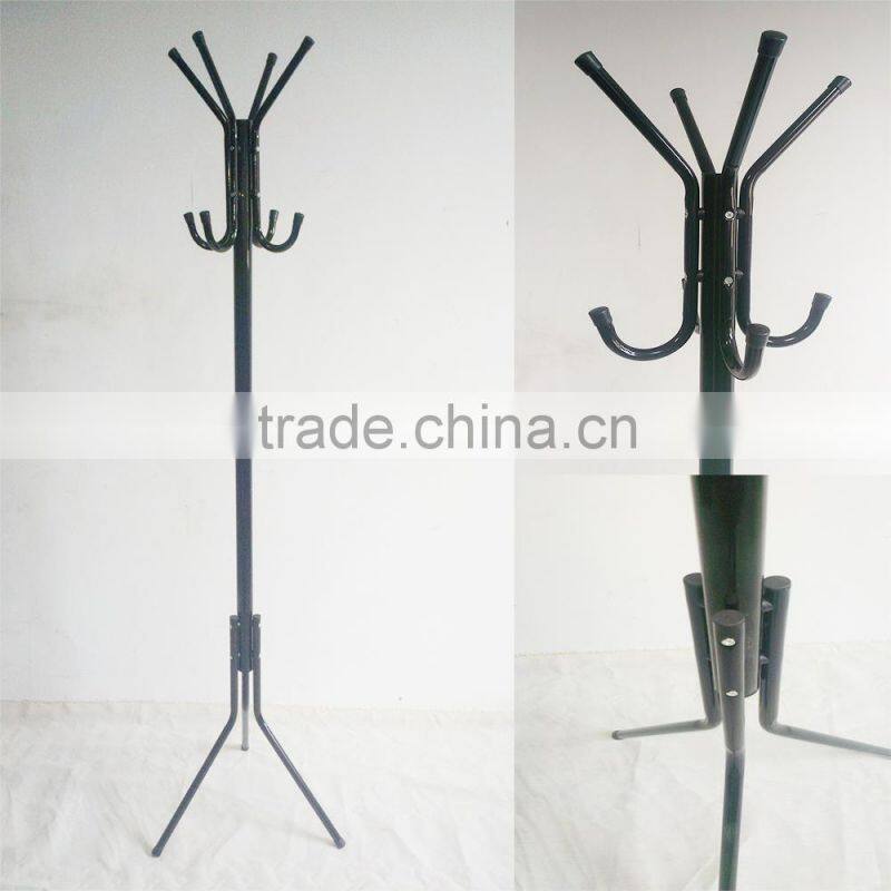 Modern metal 8 branches cloth hanger rack standing coat rack