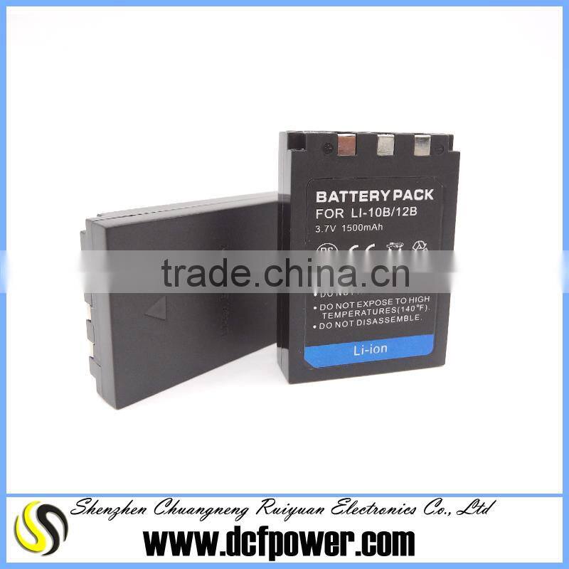 1500mAh lithium ion battery pack Li-10B DB-L10 for Olym San camera
