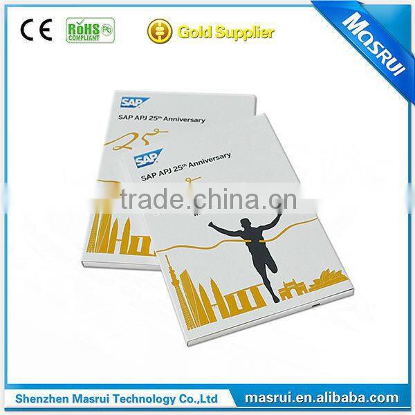 Paper material 7.0" LCD Video Greeting Card Video in print video mailer