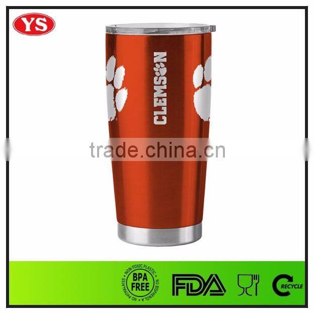 2016 hot sale stainless steel double wall 20oz vacuum mug