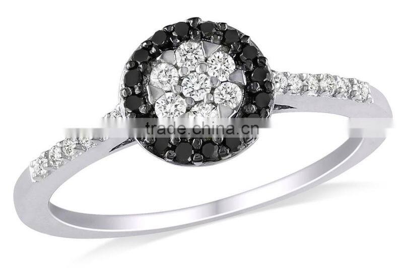 Crescent moon pendant necklace, stone flower pendant