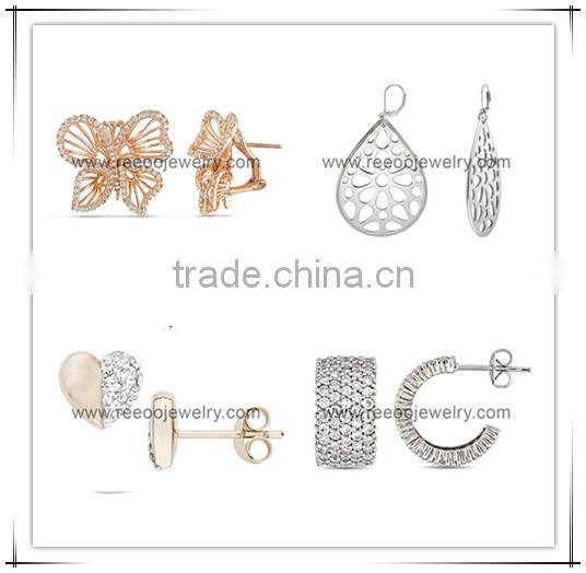 stylish sterling silver teardrop earrings classic blue stone silver earrings