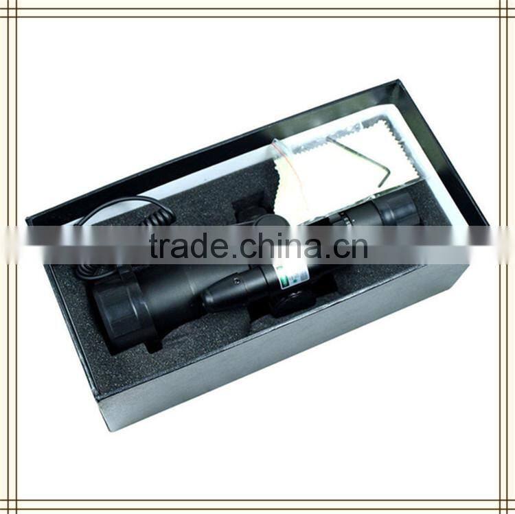 New arrival green laser scope light 2.5-10X40, side focus gun scope price for sale