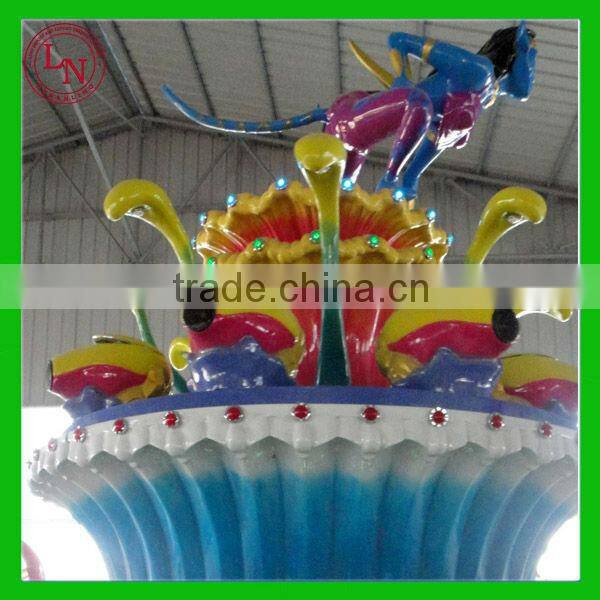 New design!!!LINORIDES amusement park bule star rides