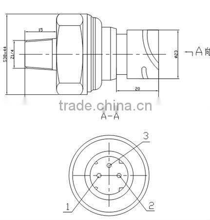 PT124B-235 Atlas air compressor brass pressure transmitter