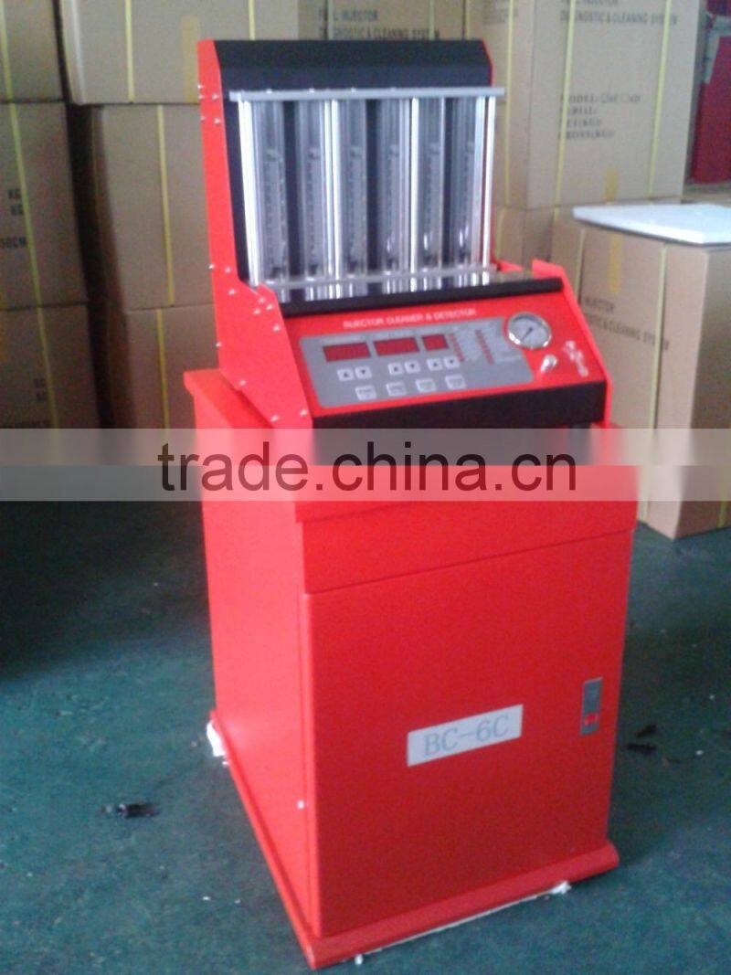 Fuel injector tester and cleaner BC-6C cleaner with all necessary accessories
