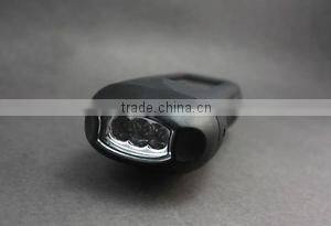 3led dynamo and solar tactical flashlight