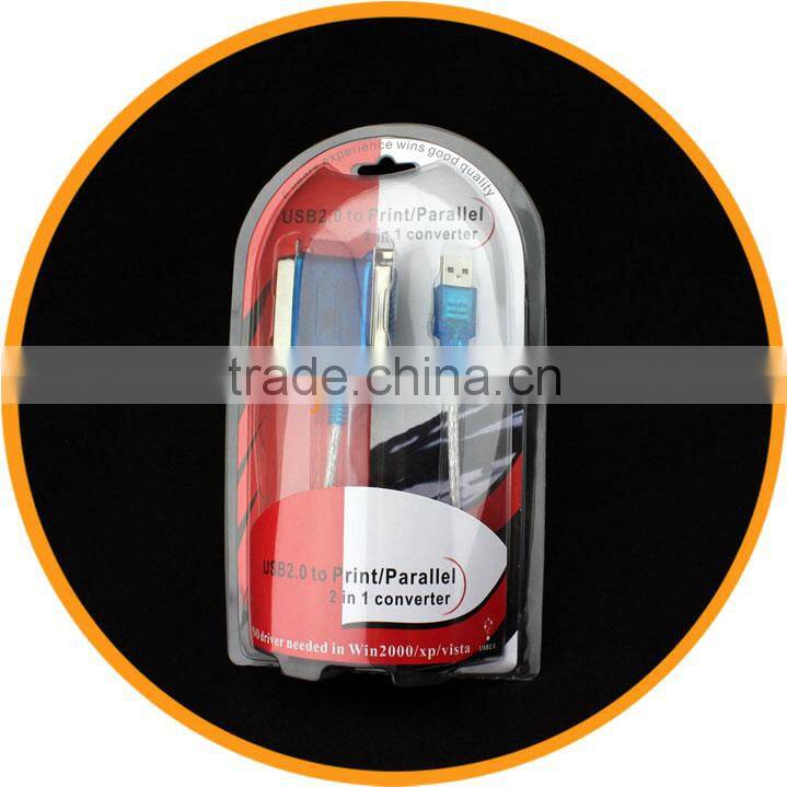 1M 2 in 1 Convert USB 2.0 to Print Parallel Cable from Dailyetech