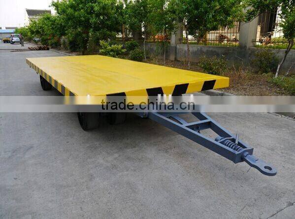 CE approved heavy loading car trailer with no power